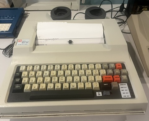 Texas Instruments Silent 787 thermal printing terminal