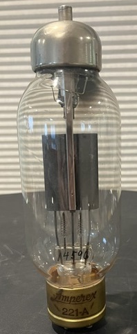 Amperex 221-A mercury-vapor rectifier